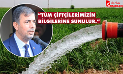 AK Parti Urfa Başkanı: Sulama İçin Bu Gece Enerji Verilecek