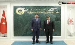 Başkan Özyavuz, Harran'ın Sorunlarını Bakan Kurum'a Aktardı