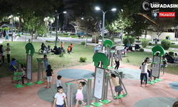 Haliliye’de Işıl Işıl Olan Parklar Ailelerin Uğrak Noktası