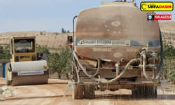 Büyükşehir’den Halfeti Kırsalında Yol Çalışması
