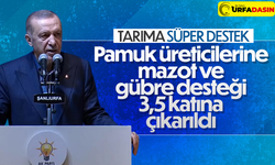 Erdoğan'dan Pamuk Üreticisini Sevindiren Açıklama