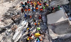 Şanlıurfa'da depremde 114 vatandaşın öldüğü binalar havadan görüntülendi