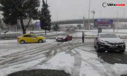 Şanlıurfa'da Kar Yağışı Yeniden Başladı