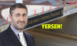 Bakan Nebati'nin Tabelası Kavşağa Sehven Asılmış!