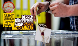 YSK pazartesi günü deprem bölgelerinde olacak