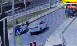 Abide Kavşağındaki Kaza Anı Kamerada