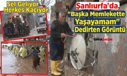İnsanlar Sel Korkusuyla Bölgeyi Terk Ederken O Hortumla Çanak Anten Yıkadı