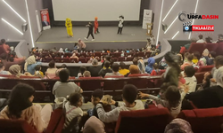 Urfalı Çocuklara İki Sürpriz Birden, Hem Sinema Hem Animasyon Gösterisi