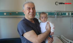 Boğazına Çengelli İğne Kaçan Bebek Şanlıurfa'da Sağlığına Kavuştu
