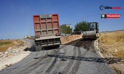 Karaköprü Belediyesi Kırsal Yolları Sathi Asfaltla Yeniliyor