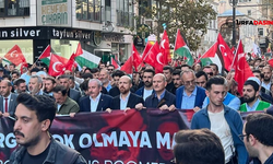 Büyük Filistin Yürüyüşünde Erdoğan Soylu Kol Kola...