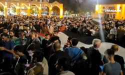 Şanlıurfa Zulme Sessiz Kalmadı, Topçu Meydanı Gazze İçin Doldu Taştı