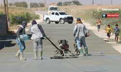 Harran’da Beton Yol Ve Sathi Kaplama Çalışması