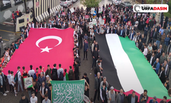 Siverek’te Filistin’e Destek Yürüyüşü Gerçekleştirildi