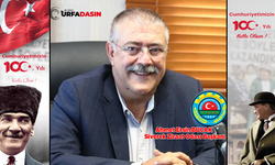 Siverek Ziraat Odası Başkanı Ahmet Ersin Bucak'tan Cumhuriyetin 100.Yıl Mesajı