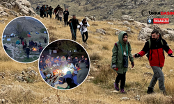 Urfa’dan Gittiler Mezopotamya Dağında Kamp Kurdular Yürüyüş Yaptılar