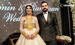 CHP Urfa Eski Milletvekili Aziz Aydınlık'ın Yegenin Düğününde Geline 5 Kilo Altın Takıldı