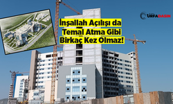 Şanlıurfa Şehir Hastanesi Yerel Seçimlerden Önce Açılışa Hazırlanıyor