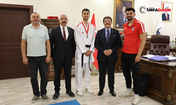 Kaymakam Koç, Türkiye 3’cüsü Karateciyi Ağırladı