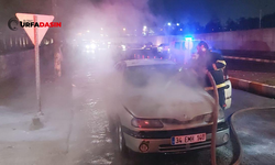 Şanlıurfa'da Her Gün Bir Otomobil Alev Alıyor! Bu Kez Adres Viranşehir
