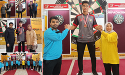 Şanlıurfa Türkiye Dart Şampiyonasında 4 Madalya Kazandı