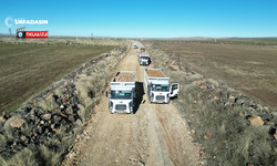 Siverek Kırsalında Yol Çalışması