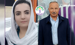 DEM Parti Eyyübiye belediye eş başkanları Adalet Eriş ile Halil Akbaş oldu