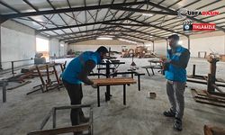 Eyyübiye Belediyesi Açık Hava Mobilyalarını Dev Tesisinde Üretmeye Başladı