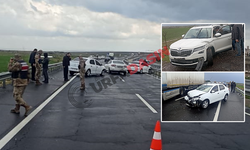 Şanlıurfa'da Zincirleme Trafik Kaza: 1 Yaralı