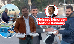 Mehmet Ekinci 'den Trafikte Kalan Sürücülere İftariyelik