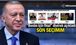 Cumhurbaşkanı Erdoğan: Bu benim son seçimim
