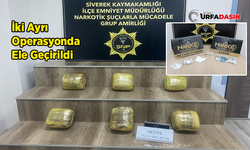 Şanlıurfa'da Uyuşturucu Sevkiyatına Polis Darbesi: 4 Gözaltı