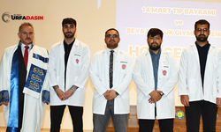 Harran Üniversitesi Hastanesinde 197 Tıp Öğrencisi Beyaz Önlük Giydi