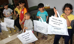 İstanbul'dan Geldiler Ceylanpınarlı Çocukları Sevindirdiler