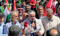 Gazze'ye yönelik saldırılar, Şanlıurfa'da protesto edildi