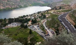 Yerli turistler rotayı Halfeti'ye çevirdi