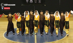 Urfa'da İlkokullar Arası Halk Oyunları Yarışmasının İşte Birincisi