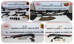 Şanlıurfa Dahil 77 ilde Mercek-19 Operasyonları: Bin 877 Silah Ele Geçirildi
