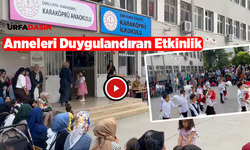 Karaköprü Anaokulu'nda Anneleri Duygulandıran Etkinlik