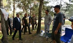 Vali Hasan Şıldak, Gölpınar Tabiat Parkını Ziyaret Etti