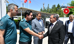 Şanlıurfa Valisi Hasan Şıldak Akçakale Gümrük Kapısını Denetli