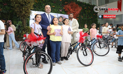 Karaköprü'de En Çok Kitap Okuyan Öğrenciler Bisikletle Ödüllendirildi
