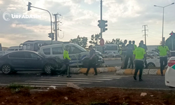 Şanlıurfa'da Polis Aracı Kaza Yaptı