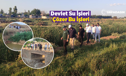 DSİ'den Suruç Ovasına Tahliye Kanalı Hamlesi