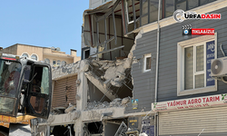 Şanlıurfa’da Bilindik Yıkım Manzaraları: Yine Sağlam Binanın Üzerine Yıktılar