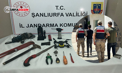 Eyyübiye'de Jandarma Hırsızları Kovalamaca Sonucu Yakaladı