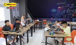 Karaköprü'de Çocuklar Yaz Tatilini Bilim Merkezinde Değerlendiriyor