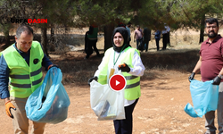 Şanlıurfa Gölpınar Tabiat Parkında Dünya Temizlik Günü Etkinliği