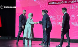 Emine Erdoğan'dan Normal Doğum Oranı Yüksek Olan Şanlıurfa'ya Plaket