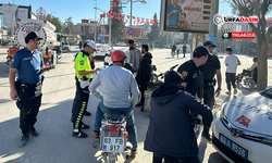 Şanlıurfa’da Genelinde Motosiklet Sürücülerine Ceza Yağdı